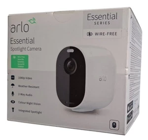 Arlo Essential 1080p Im Gebäude/Im Freien Kabellose Spotlight-Überwachungskamera - Bild 1 von 1