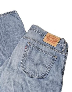 Levi 569 Jeans Mens Fits 36x32 Blue Denim Straight Leg Loose Fit Vintage Y2K - Picture 1 of 7