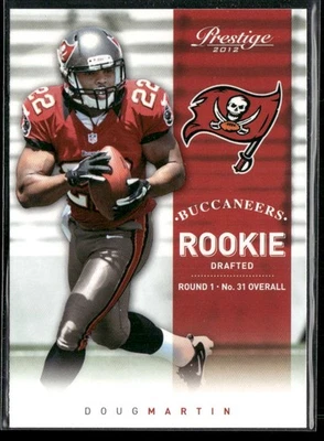 2012 Panini Prestige Doug Martin RC #245 Tampa Bay Buccaneers - Image 1 of 2