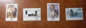 Australian Antarctic Stamps issued 1994, The Last of the Huskies. Used, Unhinged - Picture 1 of 1