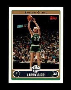 2006-07 Topps SET BREAK #33 Larry Bird - Imagen 1 de 2