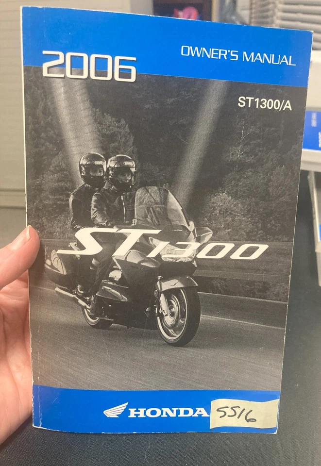 OEM HONDA 2006 ST1300/A OWNER'S MANUAL - Image 1 of 1