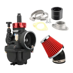 Kit de arranque adaptador filtro de aire carburador NIBBI PE24 para moto de cross 125 cc 140 cc - Imagen 1 de 16