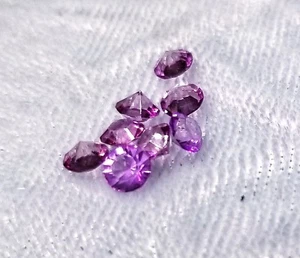 Floating Memory Locket Crystals Gems jewels Origami Crafts 8 pcs 3-4mm Acrylic - Picture 1 of 19