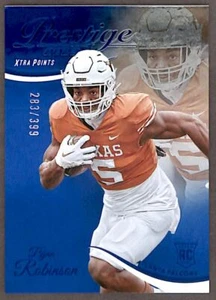 2023 Panini Prestige Xtra Points Blue #304 Bijan Robinson Rookie 283/399 Atlanta - Picture 1 of 2