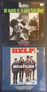 THE BEATLES Help+The Making Of A Hard Day's Night SET OF 2 LASERDISCS - Picture 1 of 2