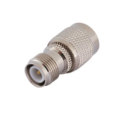 2 x TNC male to RP-TNC female straight Connector RF adapter - Image 1 of 3