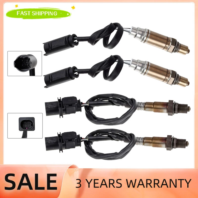 Set of 4 Oxygen Sensors For 2003 2004 2005 2006 BMW 745I 745LI 4.4L 760LI 6.0L - Imagem 1 de 4