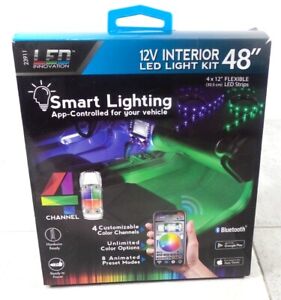 LED Innovations Car/Truck Interior SMART Lighting Starter Kit 48" - 4 Zones
