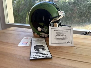 Marshall Faulk Autographed St. Louis Rams Full-Size Helmet COA NFL Memorabilia - Picture 1 of 9