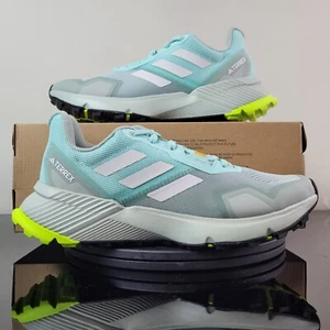 Adidas Terrex Soulstride Trail Running Shoes Blue Gray IE9403 Women’s Sz 8.5 - Picture 1 of 6