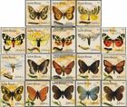 Guinea-Bissau 1490-1507 (kompl.Ausg.) postfrisch 2001 Schmetterlinge