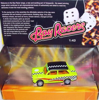 Lledo Vanguards 1:43 HILLMAN IMP Bright Green BOY RACERS Model Car MIB`03 RARE! - Image 1 of 4