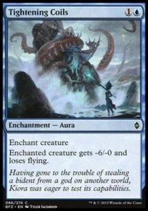 MTG Tightening Coils - BFZ Battle for Zendikar NM - Picture 1 of 1