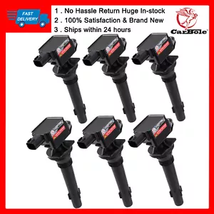6X Ignition Coils for Ford Territory 2013 2012 SZ SUV 2008-09-2010 Falcon FG 4.0 - Picture 1 of 13