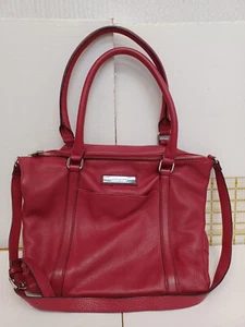 Calvin Klein Red Soft Leather Purse - Picture 1 of 10