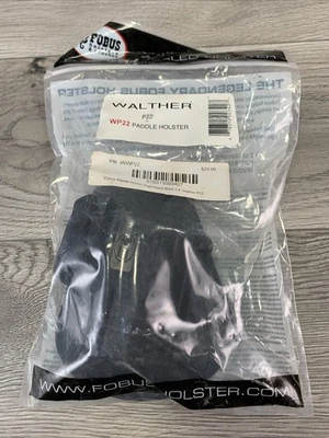 Fobus Standard Paddle Holster For Walther P22-Right Hand-WP22 - Image 1 of 2