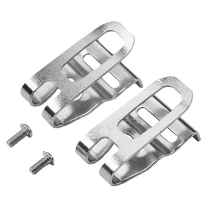 2pcs Set Belt Clip With Screws 2609111584 For 18V Cordless Drill Tools New - Picture 1 of 16