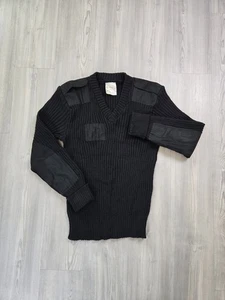 Brigade Quartermasters Wooly Pulley Sweater Mens Size L 44 Elbow Patches  - Picture 1 of 7