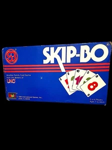 Skip Bo Kartenspiel 1986 Vintage in OVP komplett mit Anleitung - Bild 1 von 7