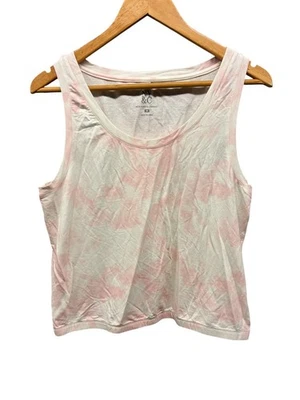 Camiseta sin mangas New York & Company para mujer M rosa blanca tie dye nueva con etiquetas Foto 1 de 4