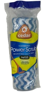 O-Cedar PowerScrub Microfiber Roller Mop Refill | Triple-Action Cleaning Head - Picture 1 of 6