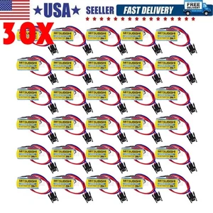 30 Stück ER17330V SPS Batterie Mitsubishi A6BAT ER17330V / 3,6V SPS Batterie mit Stecker - Bild 1 von 5