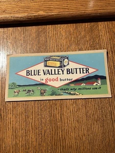 Blotter inchiostro burro Blue Valley vintage grafica e colori molto belli - Foto 1 di 9