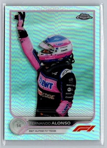 2022 Topps Chrome #14 Fernando Alonso F1 rifrattore - Foto 1 di 2