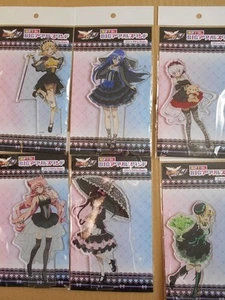 Medicos Senki Zesshou Symphogear XV Big Acrylic Stand Set of 6 Unopened - Picture 1 of 8