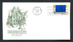 Estados Unidos: #1681 - 50 Estados Artmaster FDC de 1976 - Bandera del Estado de Alaska - Imagen 1 de 1
