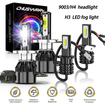 Combo de faros + faros antiniebla Fit Nissan Altima 1993 1994-1997 4X BLANCO Foto 1 de 4