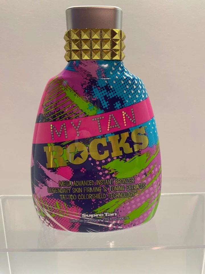 Supre Tan MY TAN ROCKS Mega Advanced Instant Bronzer Indoor Tanning Bed Lotion - Image 1 of 1