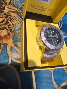 Invicta Subaqua Men's Watch, Model 46548 - Rare Green Face - Picture 1 of 5