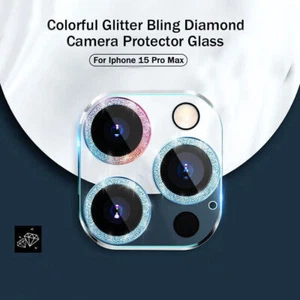 Crystal Camera Lens Protector Cover Bling Diamond For iPhone 15 Plus/15Pro Max - Picture 1 of 19