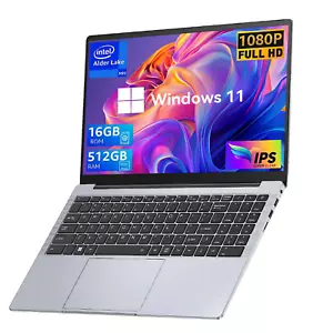 ACEMAGIC LX15 15.6" FHD Laptop Intel 12th Alder Lake N97 16GB RAM 512GB SSD - Picture 1 of 9