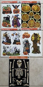 Halloween Window Clings Sticker For Party Window Decoration 5 Pc - Bild 1 von 8