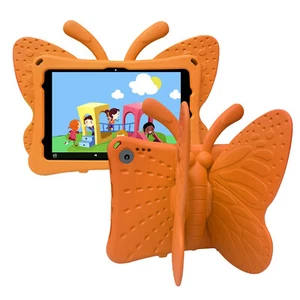 For Amazon Fire Max 11/HD10+/HD8 2024 EVA Kids Butterfly Stand Silicone Case - Picture 1 of 62