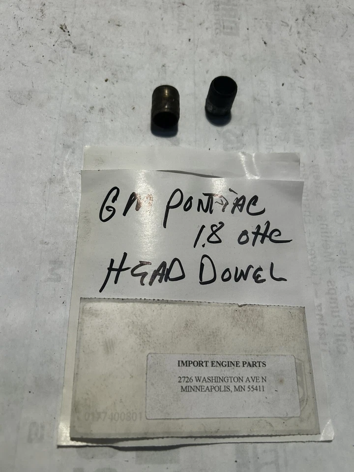 ДЮБЕЛЬ ГОЛОВКИ БЛОКА ЦИЛИНДРОВ Б/У ПОДХОДИТ ДЛЯ PONTIAC SUNBIRD 1,8 OHC 1982-1986 94642734 *Б/У* - Изображение 1 из 2