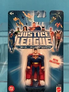 JUSTICE LEAGUE UNLIMITED SUPERMAN MINI-FIGURE! NEW! NM! - Imagen 1 de 2