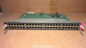 Module carte commutateur Cisco Systems WS-X4148-RJ 48 ports 10/100 DE CISCO 4507R - Photo 1/2