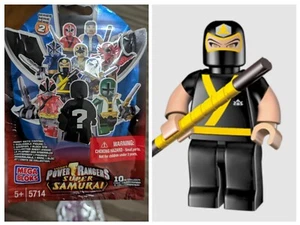 Mega Bloks Power Rangers Series 2 Yellow Ranger Training Mode Rare New Sealed - Picture 1 of 3