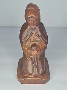 Statua in legno Dama in preghiera orientale - Foto 1 di 7