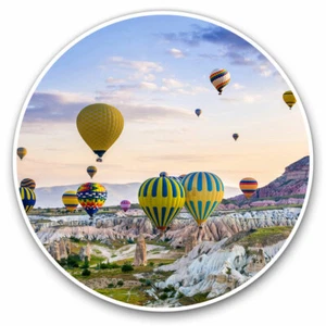 2 x Vinyl Aufkleber 20 cm - Goreme Kappadokien Truthahn Ballons cooles Geschenk #21630 - Bild 1 von 9