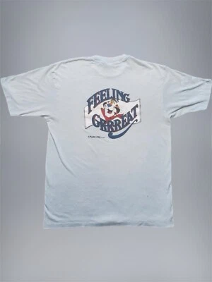 Camiseta Kellogg's Para Hombre Vintage 1986 Amarillo Esmerilado Escamas Talla L 20.5x27 Foto 1 de 4