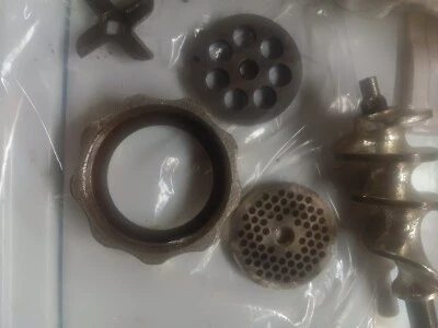 Picadora de Carne Alfa 8 Doble Estaño - Completa en Caja Original Foto 1 de 4