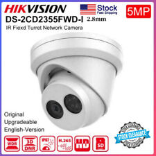 Hikvision 5MP DS-2CD2355FWD-I POE IR WDR Turret Camera 3-Axis 2.8mm-Clearance