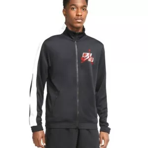 NIKE Jordan Jumpman Classics Sweatshirt Knitted Men's Jacket Sport CK6743-011 - Picture 1 of 7