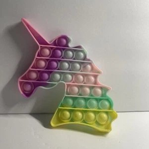 HiUnicorn Rainbow Pop Unicorn Sensory Fidget Toy - Multi-Color - Picture 1 of 4