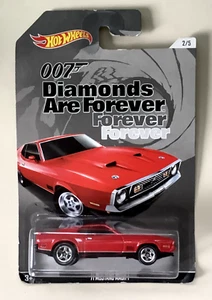 Hot Wheels Diecast 007 James Bond Diamonds Are Forever 71 Mustang Mach 2015 - Bild 1 von 3